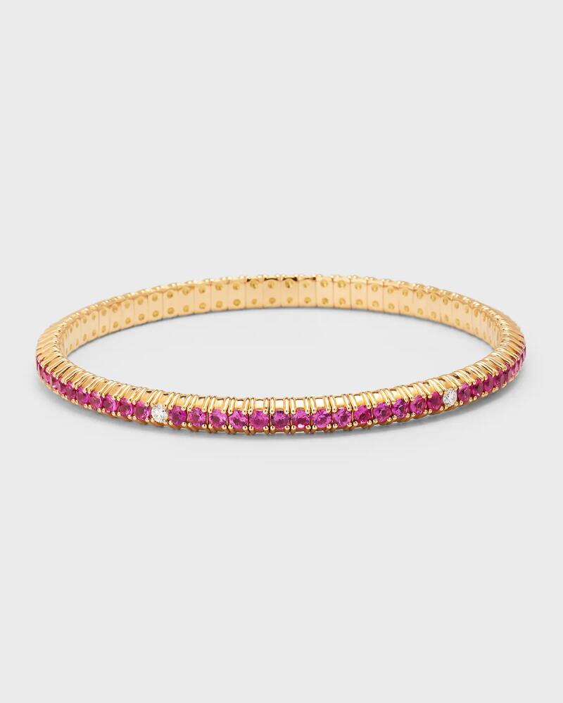 ZYDO 18K Rose Gold Bracelet with Diamonds and Rubies Cover