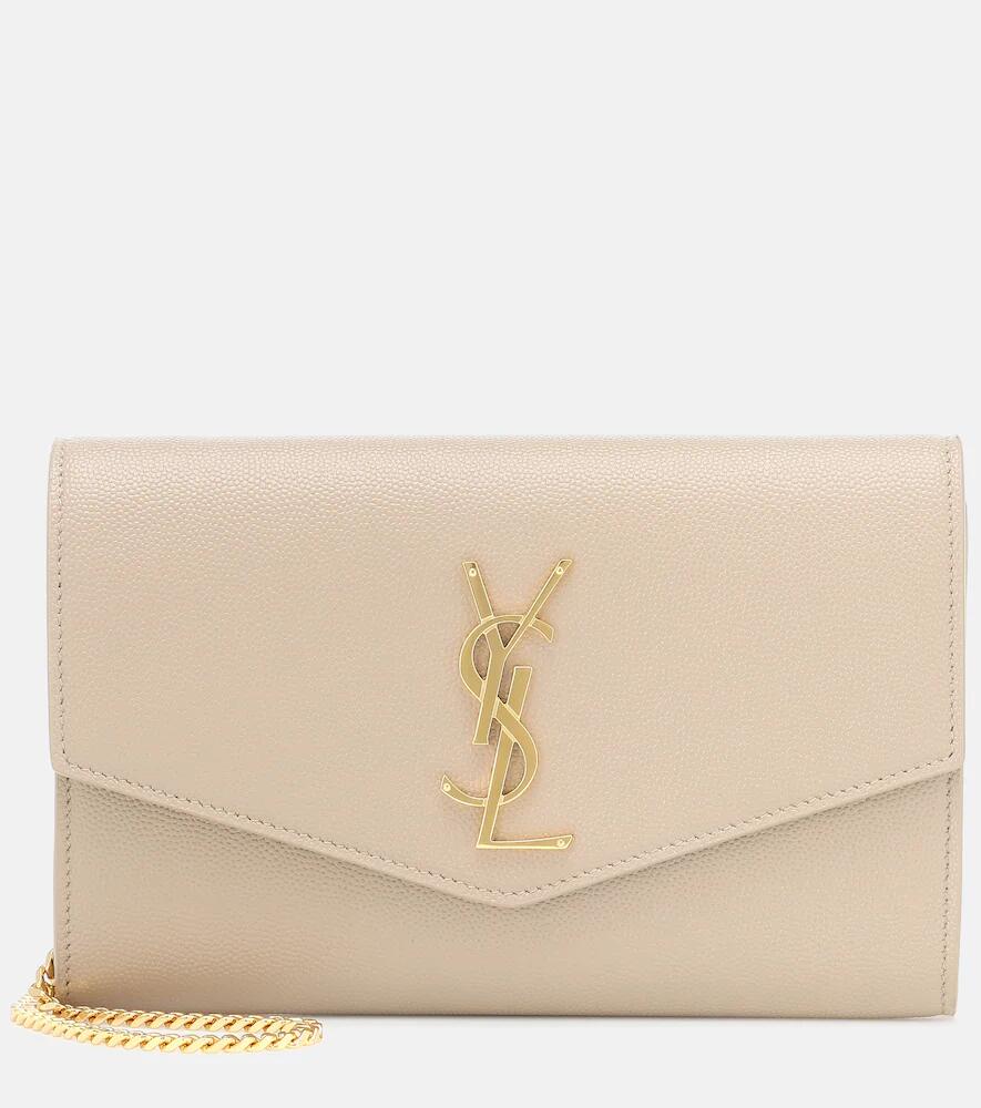 Saint Laurent Uptown leather wallet on chain Cover