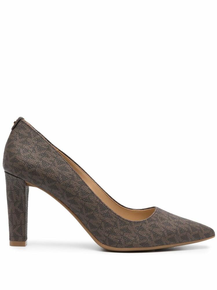 Michael Michael Kors Milly 80mm leather pumps - Brown Cover