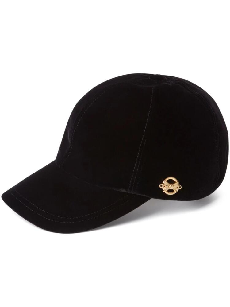 Nina Ricci velvet baseball cap - Blue Cover