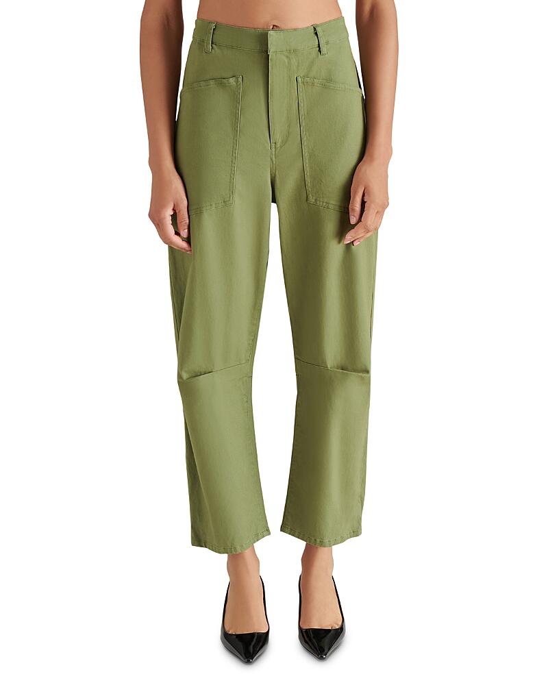 Steve Madden Haniel Cropped Barrel Leg Pants Cover