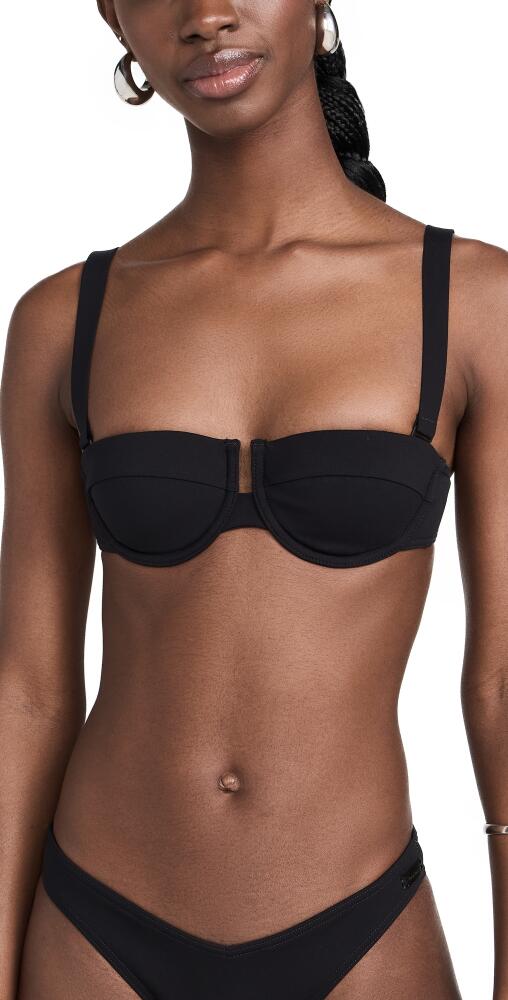 Zimmermann Separates Balconette Bikini Top Black Cover