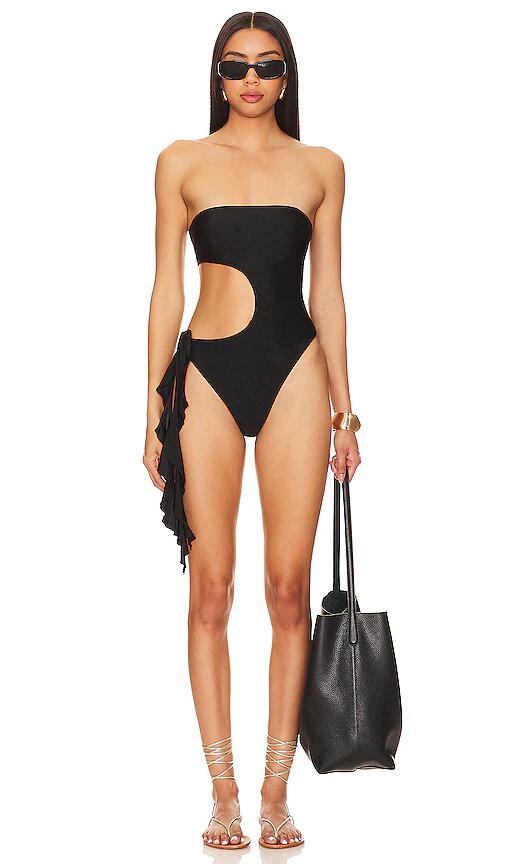 Michael Costello x REVOLVE Nara One Piece in Black Cover