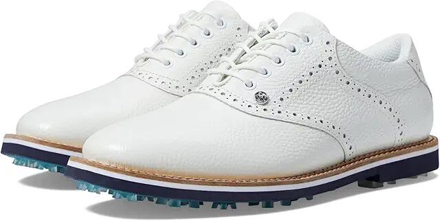 GFORE Men's Saddle Gallivanter Golf Shoes (Snow/Twilight) Men's Shoes Cover