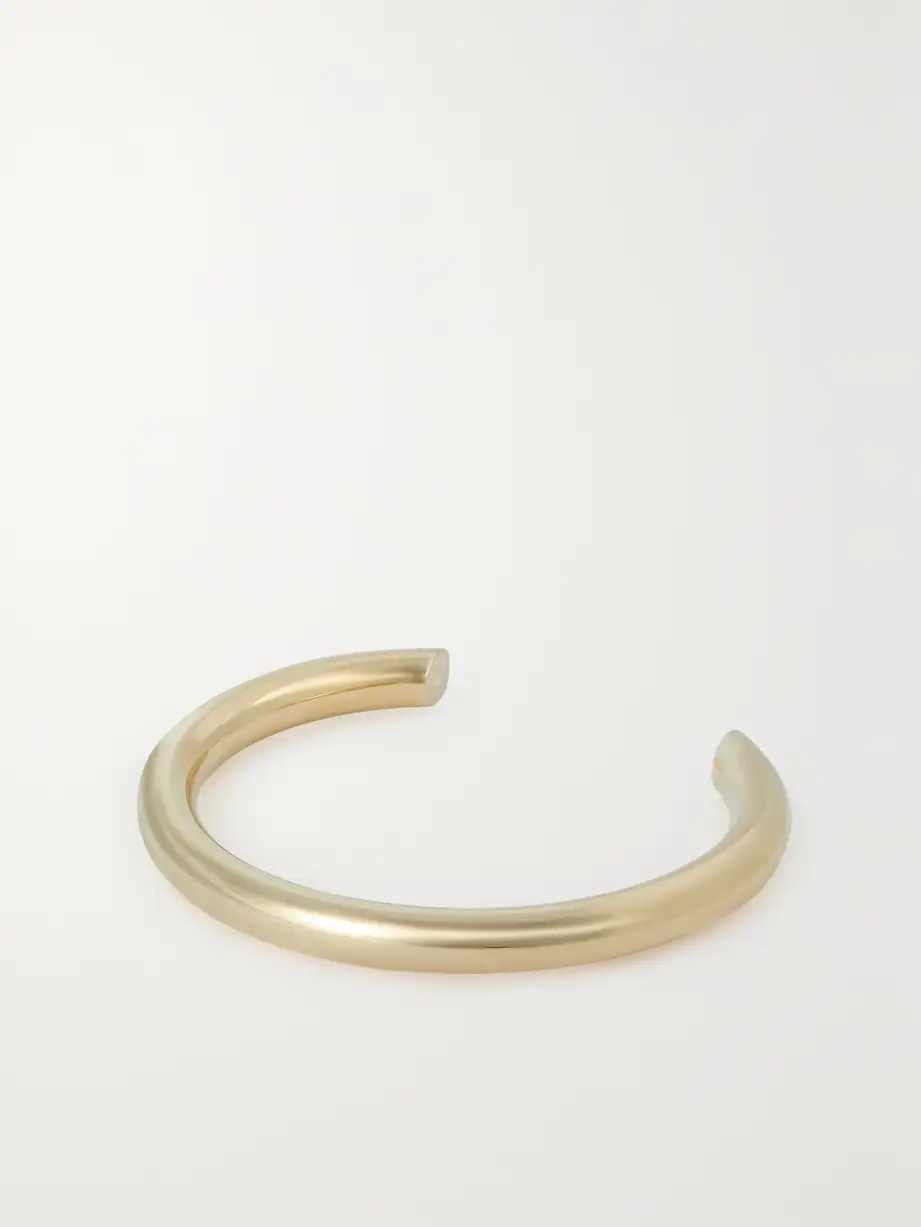 Jennifer Fisher - Weightless Hollow Tube Gold-plated Choker - One size Cover