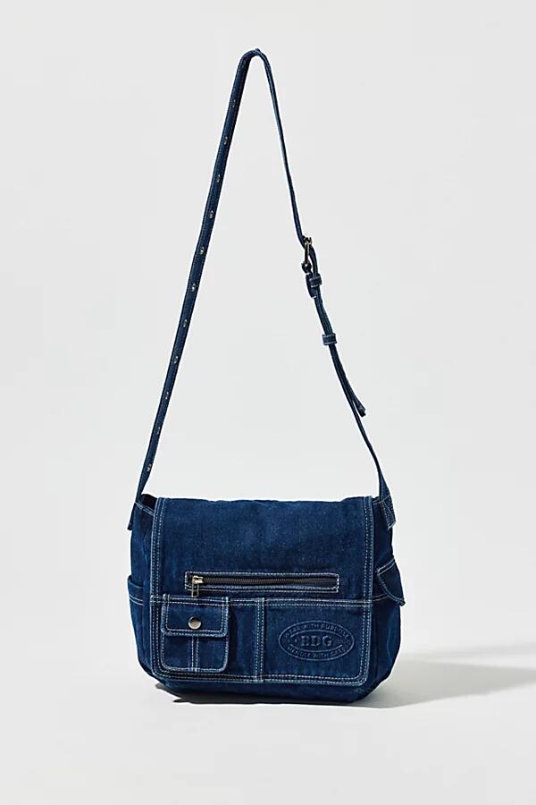 BDG Denim Messenger Bag in Raw Denim Cover