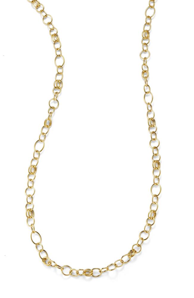 Ippolita Classico Link Chain Necklace in Green Gold Cover