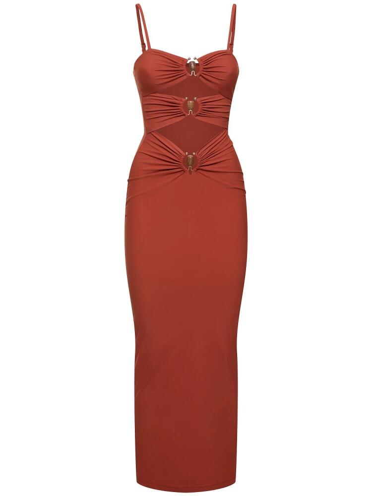 CHRISTOPHER ESBER Cutout Midi Dress Cover