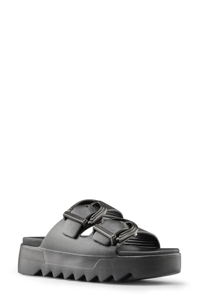 Cougar Piknik Waterproof Platform Slide Sandal in Black Cover