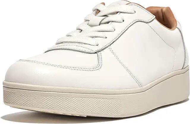 FitFlop Rally Leather Panel Sneakers (Urban White) Women's Shoes Cover