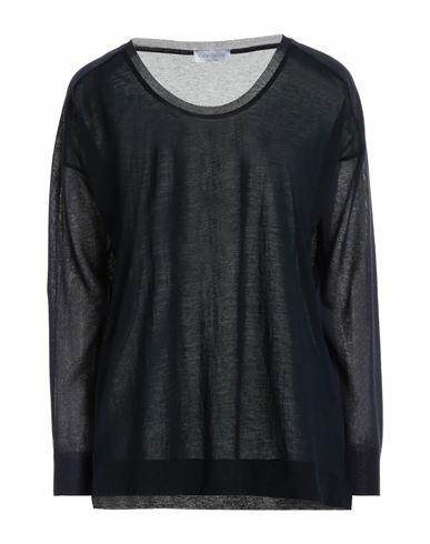 Gran Sasso Woman Sweater Midnight blue Viscose, Polyester Cover