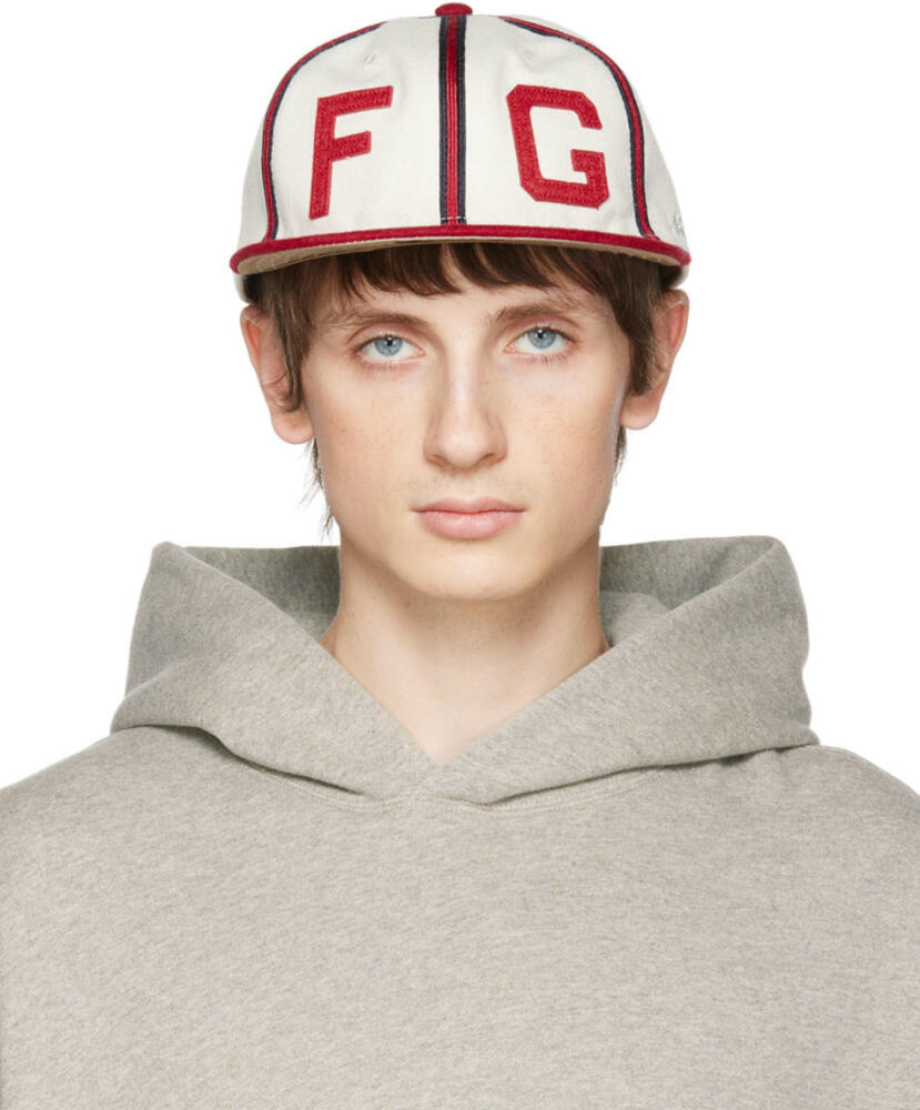 Fear of God ESSENTIALS Off-White New Era Edition 'FG' Strapback Cap Cover