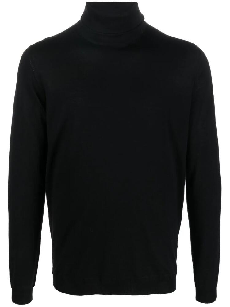 GOES BOTANICAL high-neck knit jumper - Black Cover