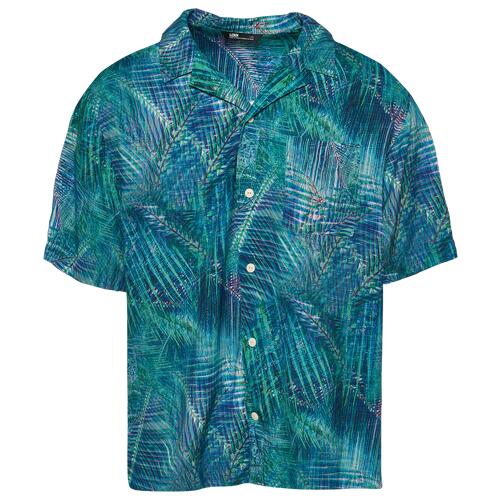 LCKR Camp Shirt - Mens Green/Multi Cover