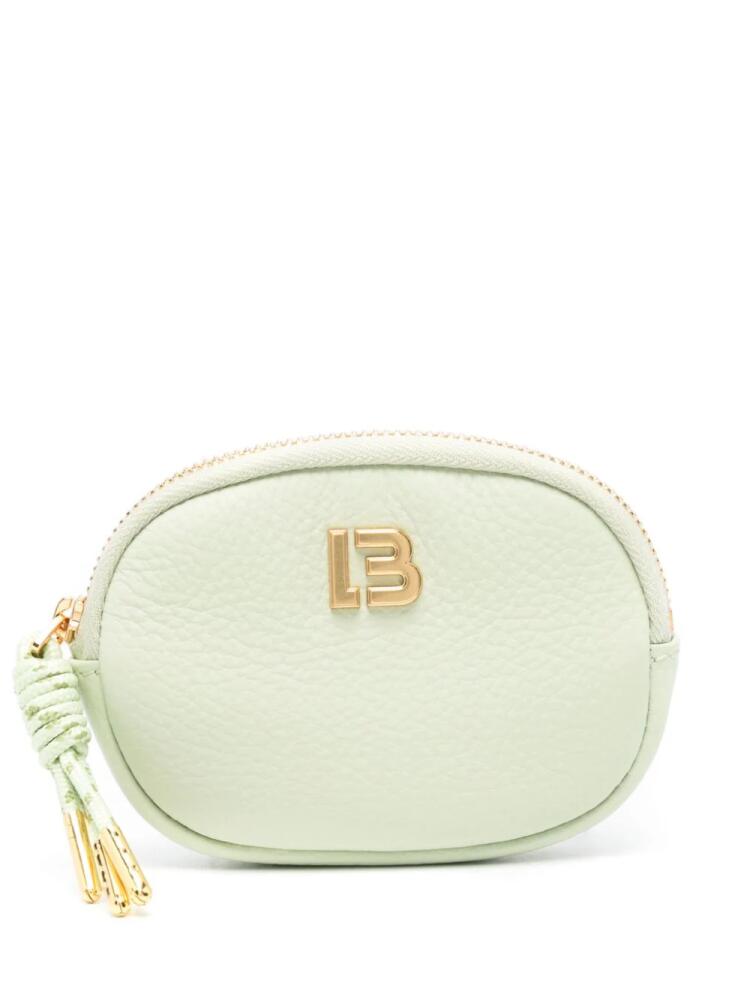 Bimba y Lola logo-plaque leather wallet - Green Cover