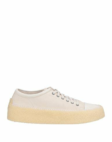 Clarks Originals Man Sneakers Off white Leather Cover