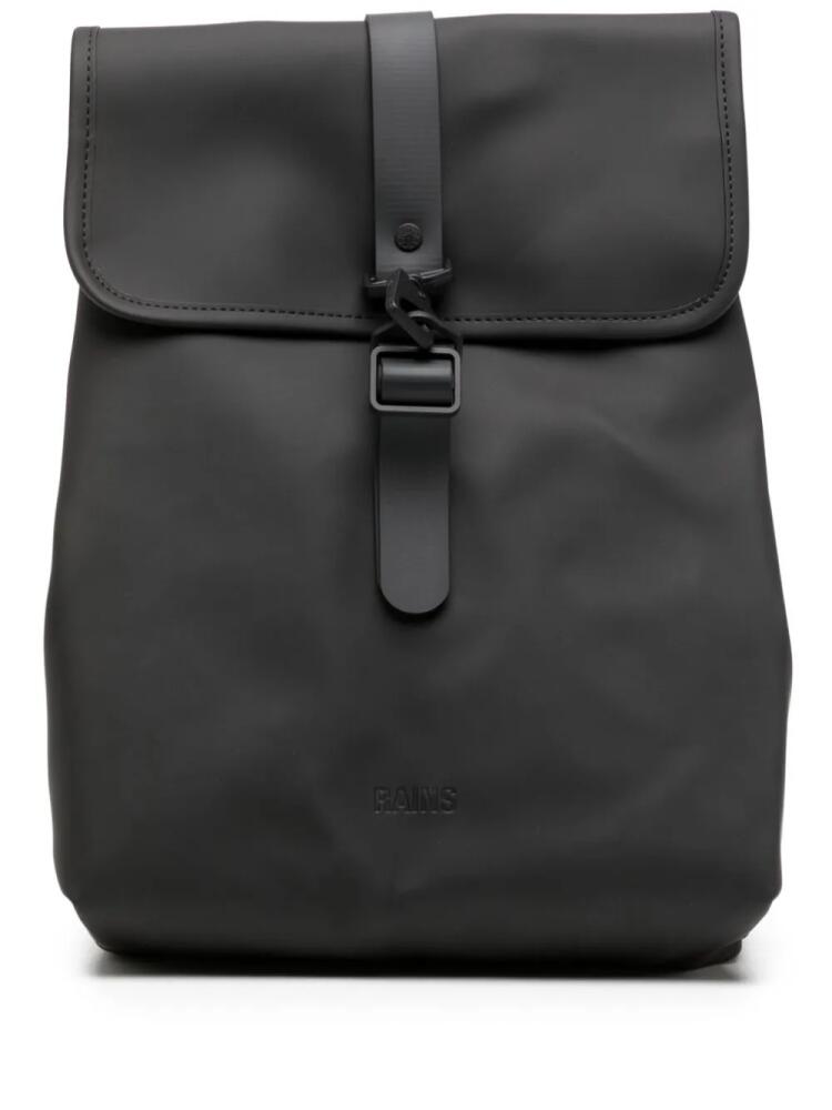 Rains W3 rectangular backpack - Black Cover