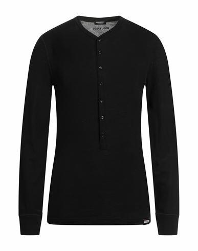 Dsquared2 Man Sleepwear Black Wool, Elastane Cover