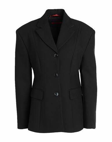 Max & co. Barengo Woman Blazer Black Polyester, Viscose, Elastane Cover