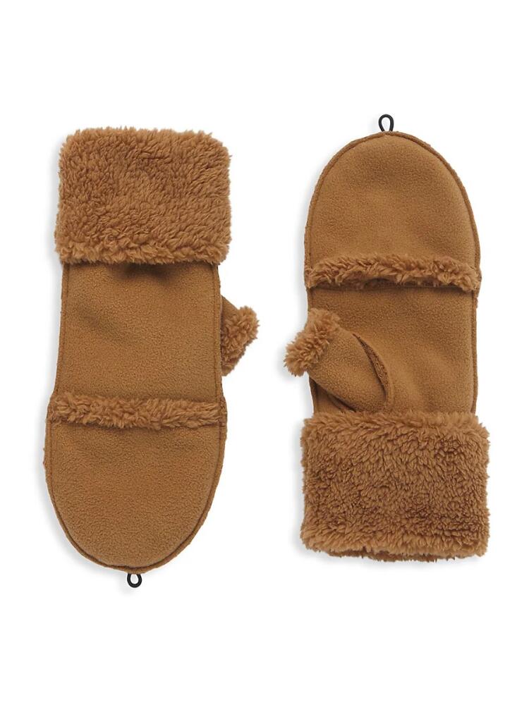 UGG Women's Fleece Flip Mittens - Chestnut Cover