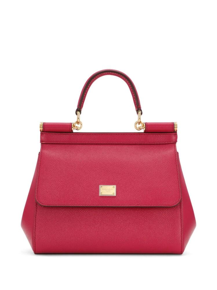 Dolce & Gabbana Sicily leather crossbody bag - Red Cover