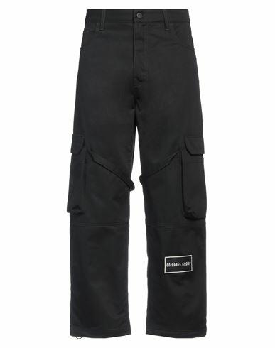 44 Label Group Man Pants Black Cotton Cover