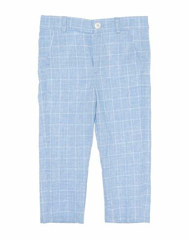 Harmont & Blaine Man Pants Azure Linen, Cotton Cover