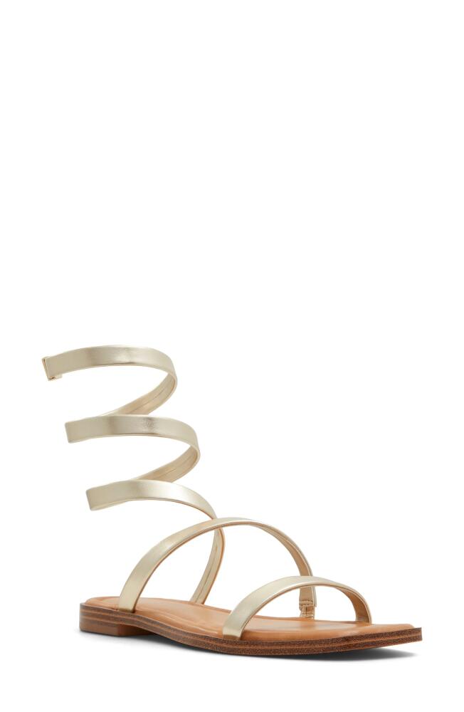 ALDO Spinella Strappy Sandal in Gold Cover