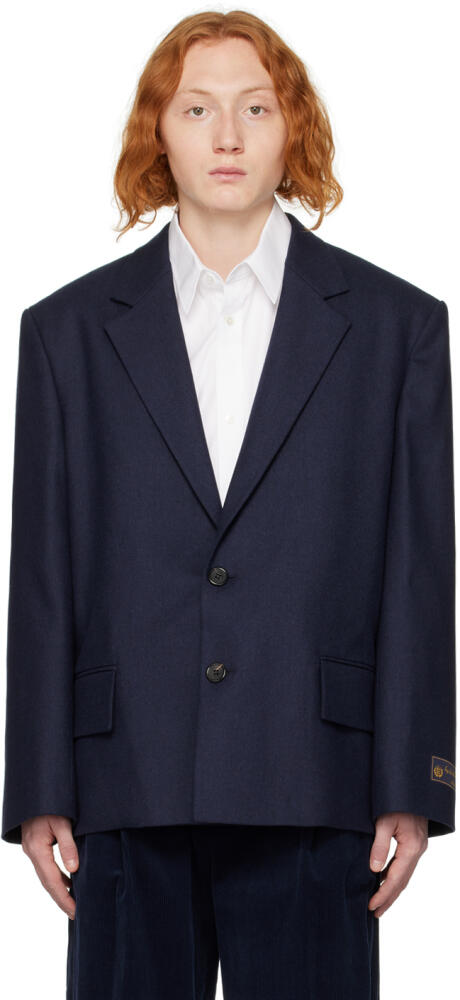 We11done Navy Oversized Blazer Cover