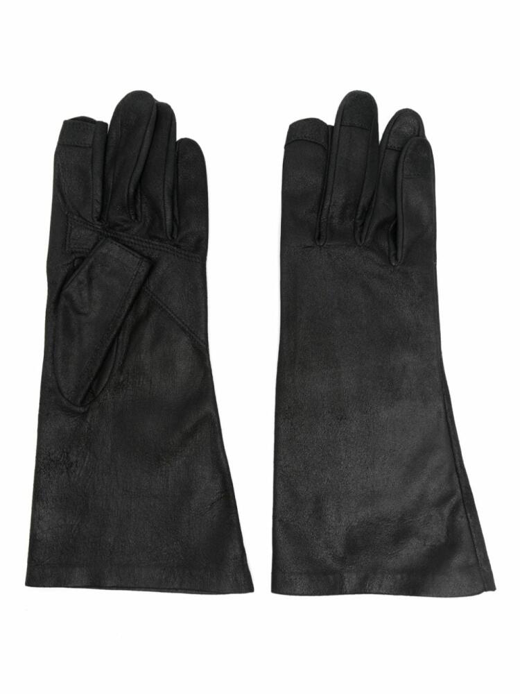 Rick Owens leather gloves - Black Cover