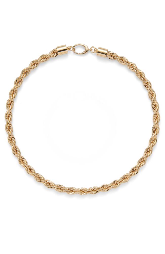 Lady Grey XL Rope Chain Necklace in Gold Cover