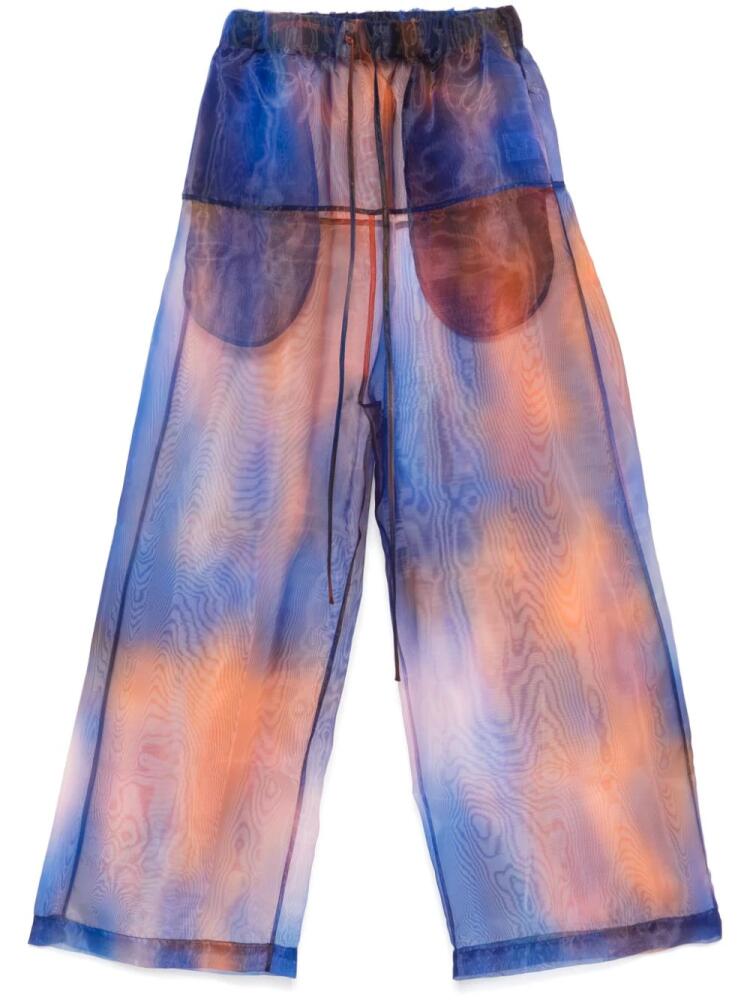 Henrik Vibskov Eclipse trousers - Blue Cover