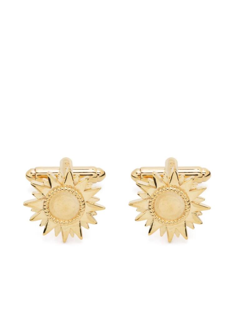 FURSAC sun-detail cufflinks - Gold Cover