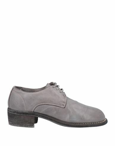 Guidi Woman Lace-up shoes Grey Soft Leather Cover