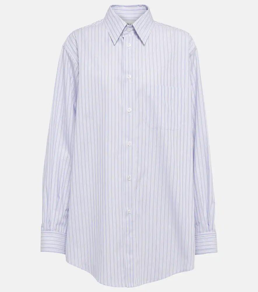 Maison Margiela Striped cotton shirt Cover