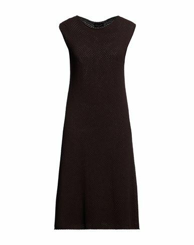 Roberto Collina Woman Mini dress Cocoa Viscose, Polyester Cover