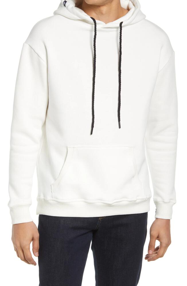 Stone Rose Solid Fleece Hoodie in Cream Cover