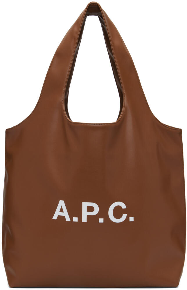 A.P.C. Brown Ninon Tote Cover