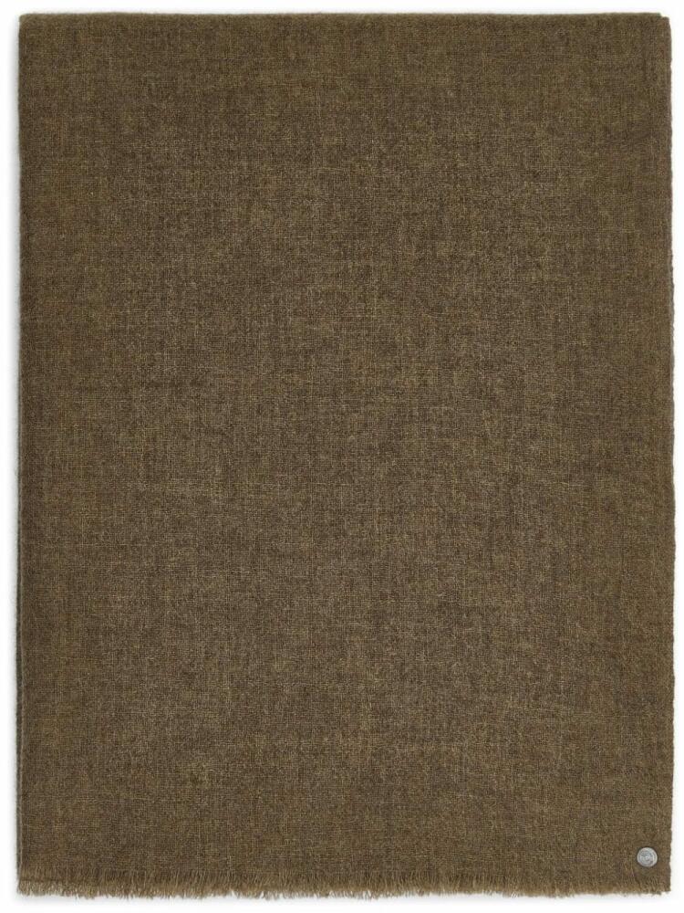 LEMAIRE frayed-edge scarf - Brown Cover