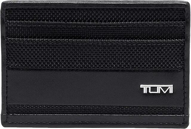 Tumi Alpha Slim Card Case (Black) Handbags Cover