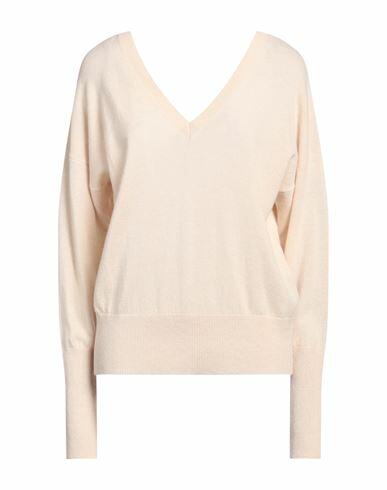 Federica Tosi Woman Sweater Beige Wool, Cashmere, Elastane Cover