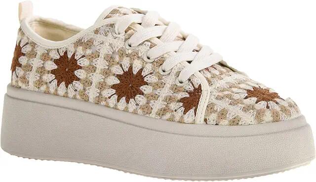 Dirty Laundry Rambling Crochet Sneakers (Cream Multi) Women's Shoes Cover