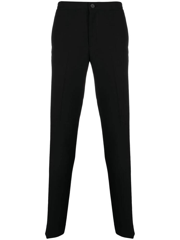 SANDRO tapered Jersey trousers - Black Cover