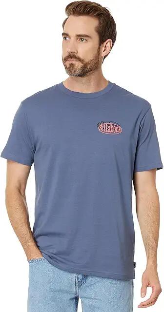 Billabong Segment Short Sleeve Graphic Tee (Slate Blue) Men's T Shirt Cover