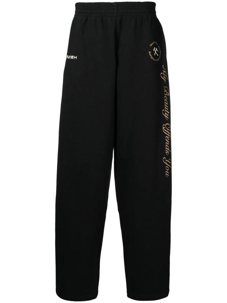 GmbH Ahmed tapered track pants - Black Cover