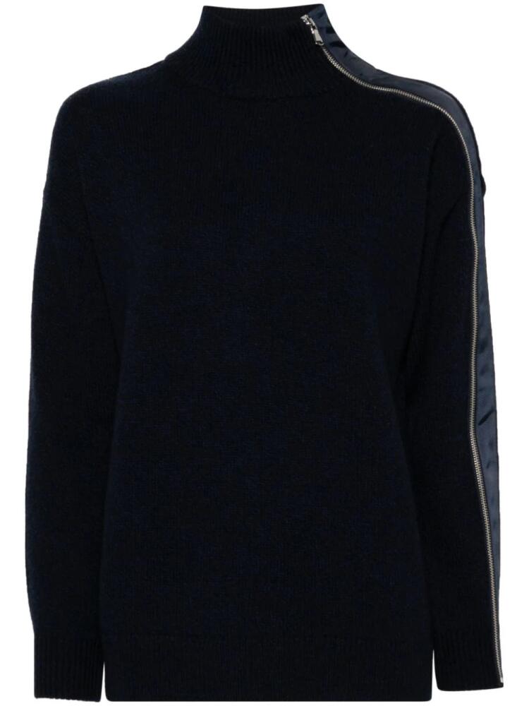 Claudie Pierlot high-neck sweater - Blue Cover