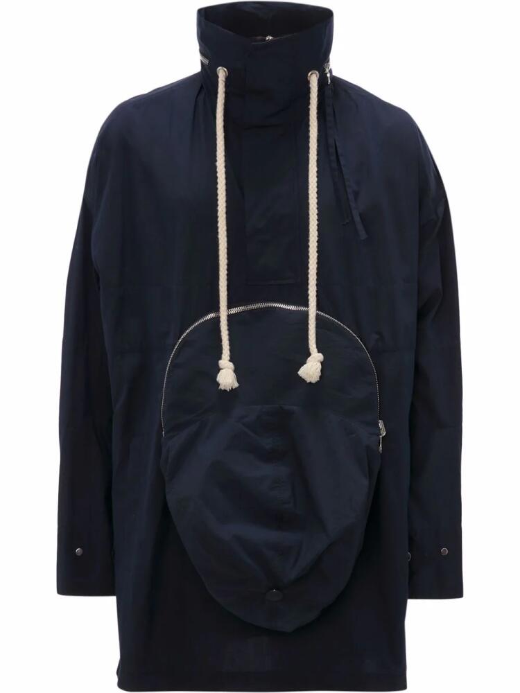 JW Anderson cap-style pocket jacket - Blue Cover