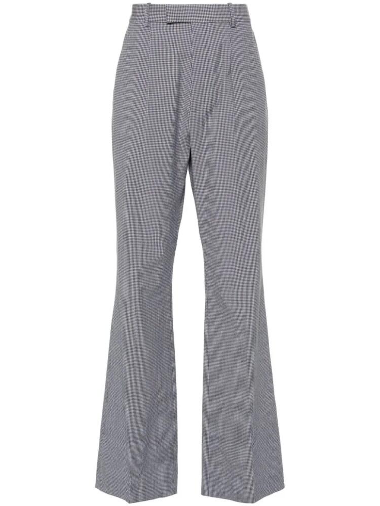 Vivienne Westwood gingham-pattern flared trousers - Grey Cover