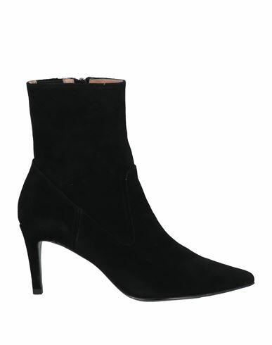 Bibi Lou Woman Ankle boots Black Leather Cover