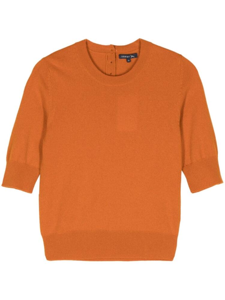 Soeur Baie sweater - Orange Cover